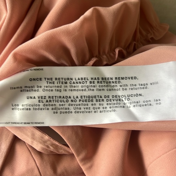 Dress The Population Adonia Sleeveless Square-Neck Maxi Gown Blush Size Small - Picture 6 of 12